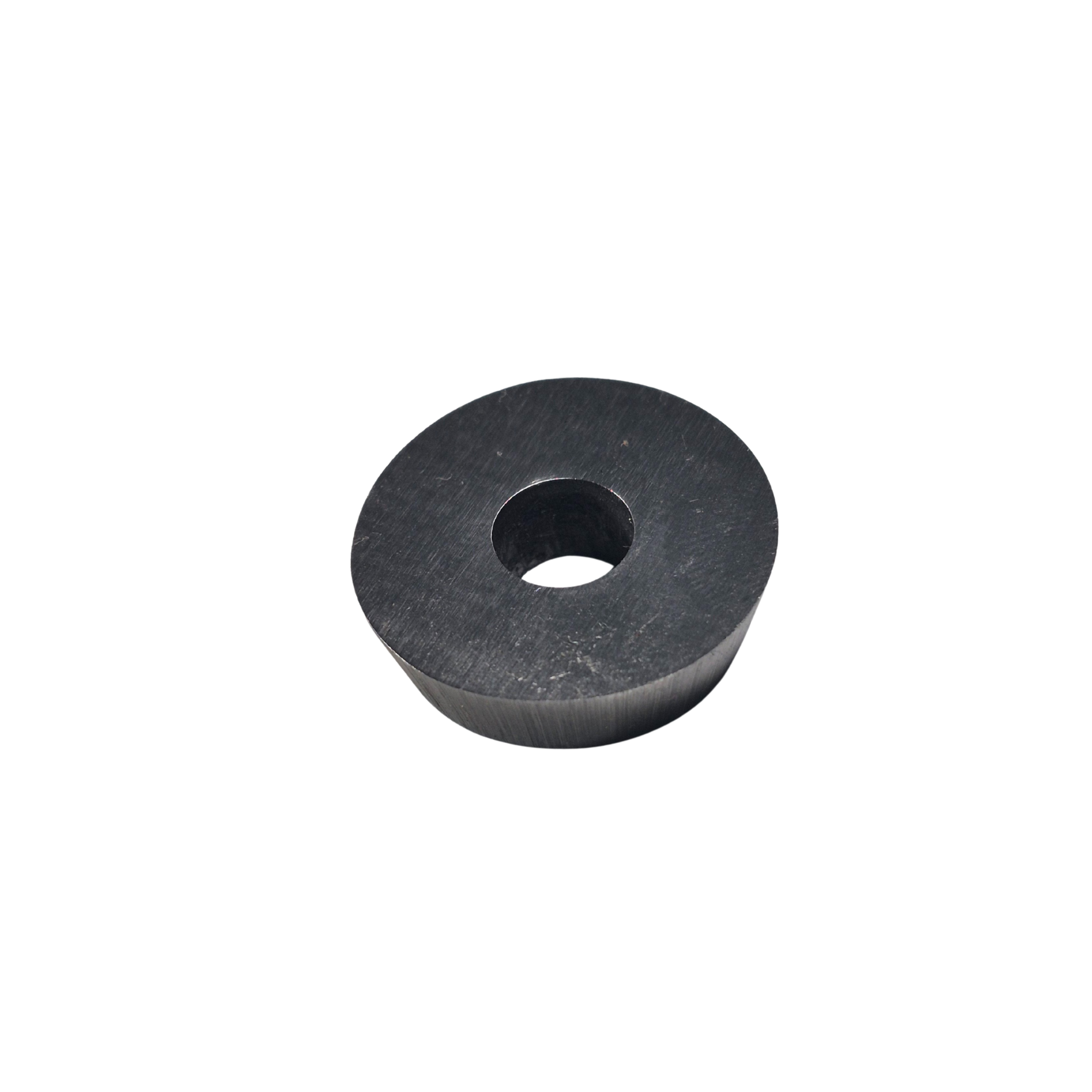 high speed steel round scraper tip on a white background