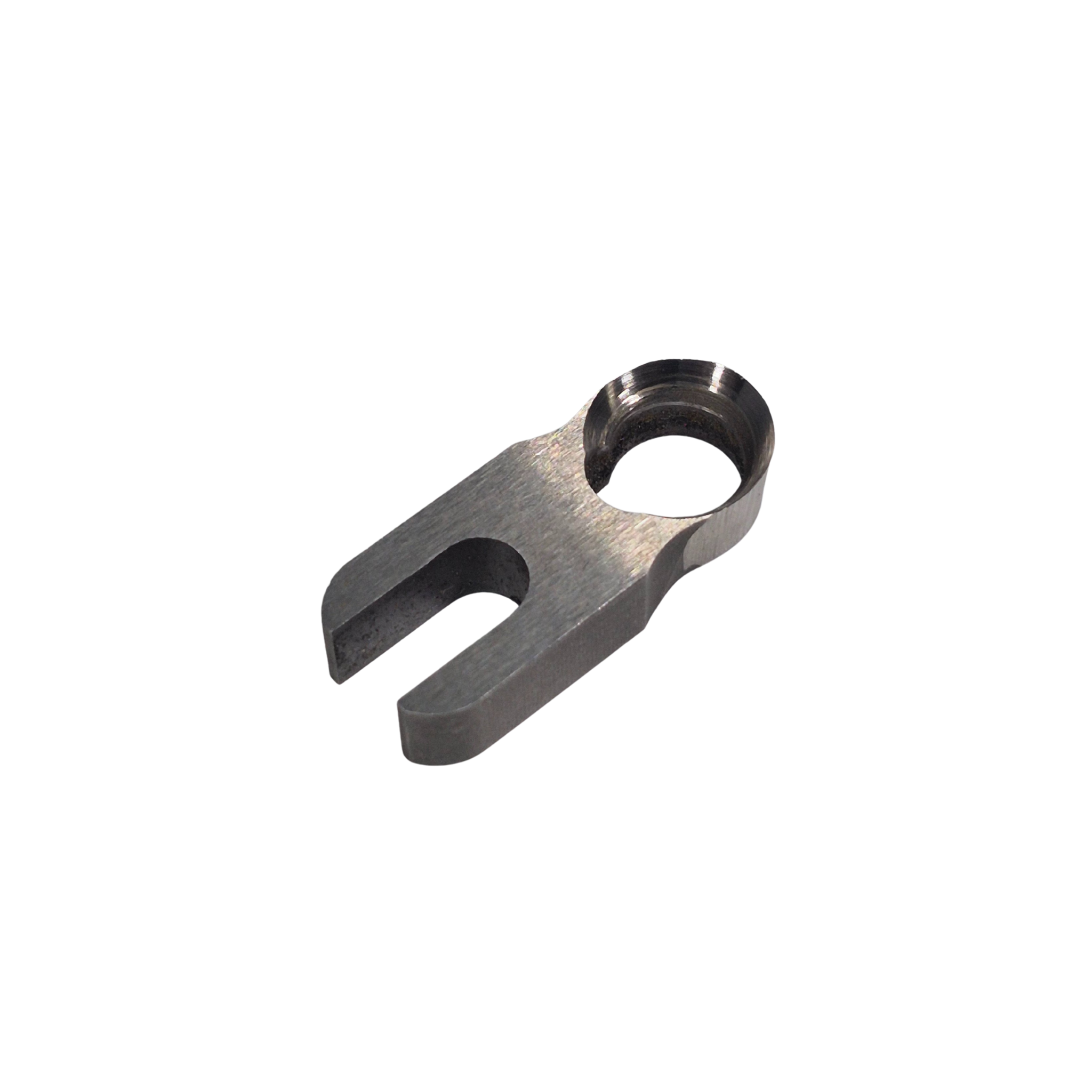 high speed steel cutter on a white background